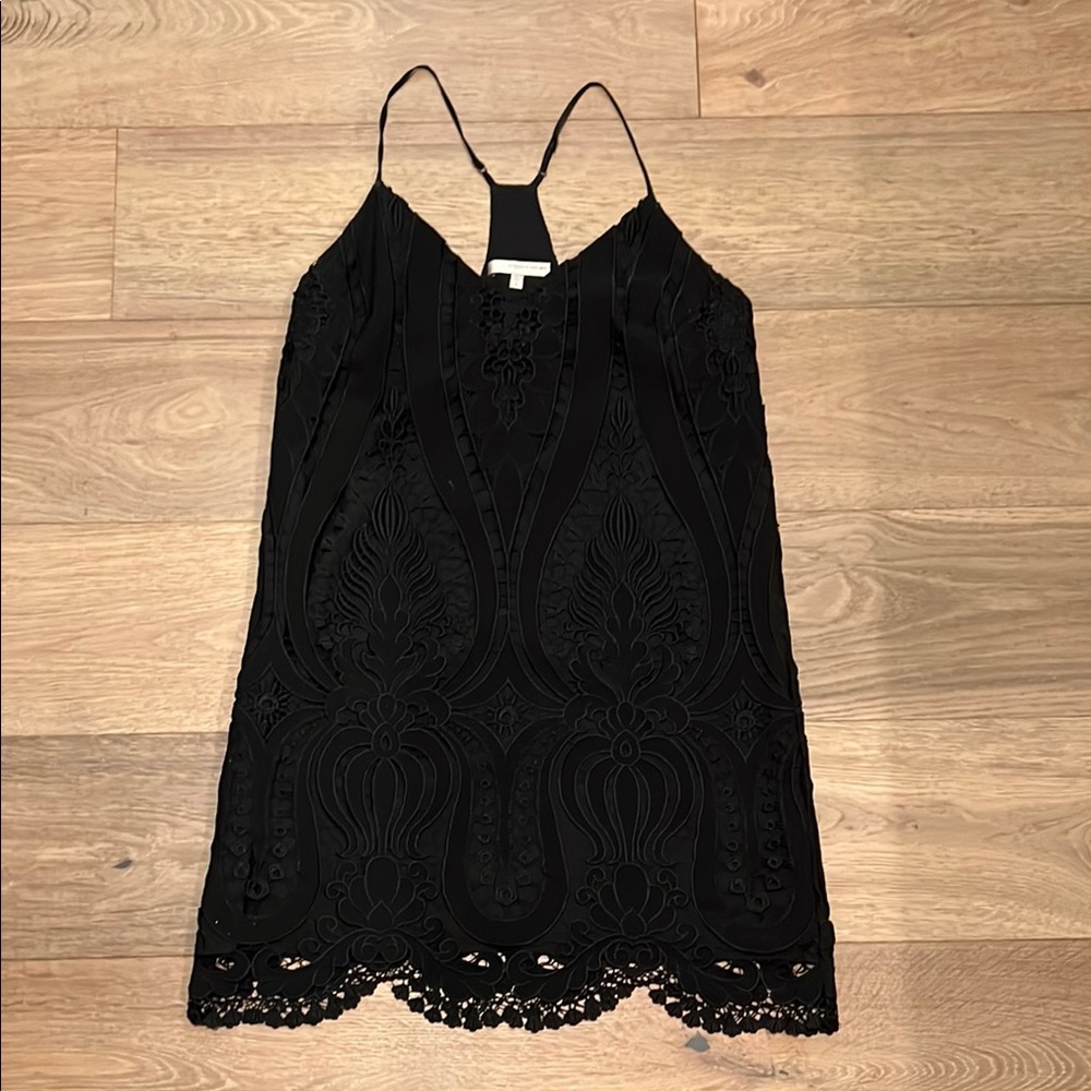 Elegant Black Lace Dress